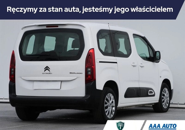 Citroen Berlingo cena 78000 przebieg: 43657, rok produkcji 2021 z Olszyna małe 232